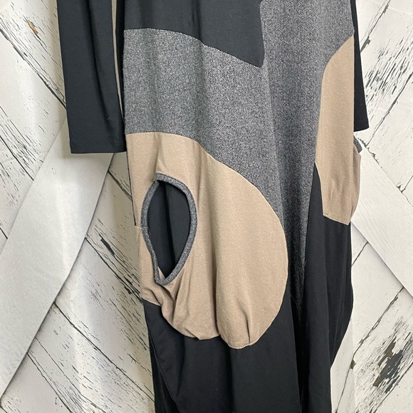 Halo Artisan Dress in Black, Size S - Picture 4 of 8